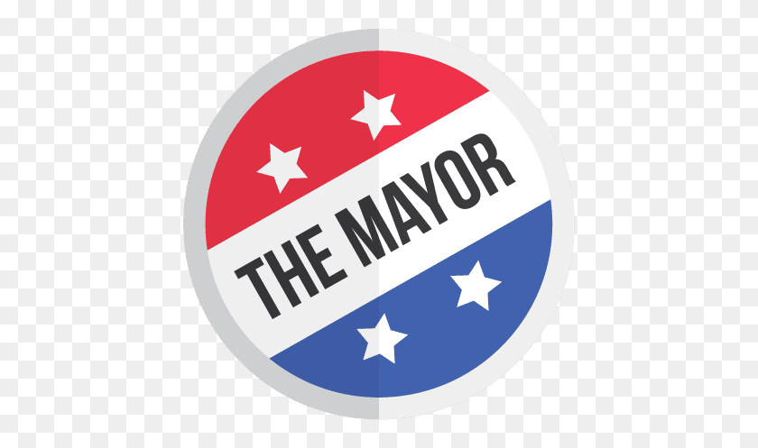 436x437 The Mayor Badge Mayor Badge, Symbol, Label, Text HD PNG Download