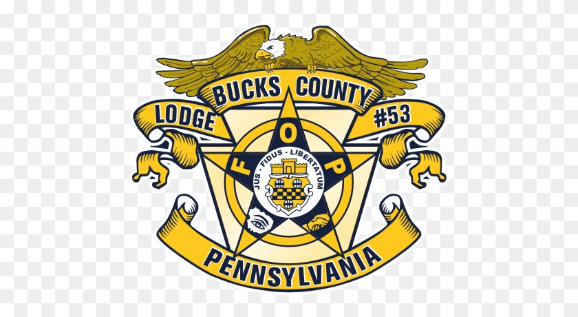 468x400 Los Miembros Y Oficiales De Bucks County Fop Lodge, Logotipo, Símbolo, Marca Registrada Hd Png