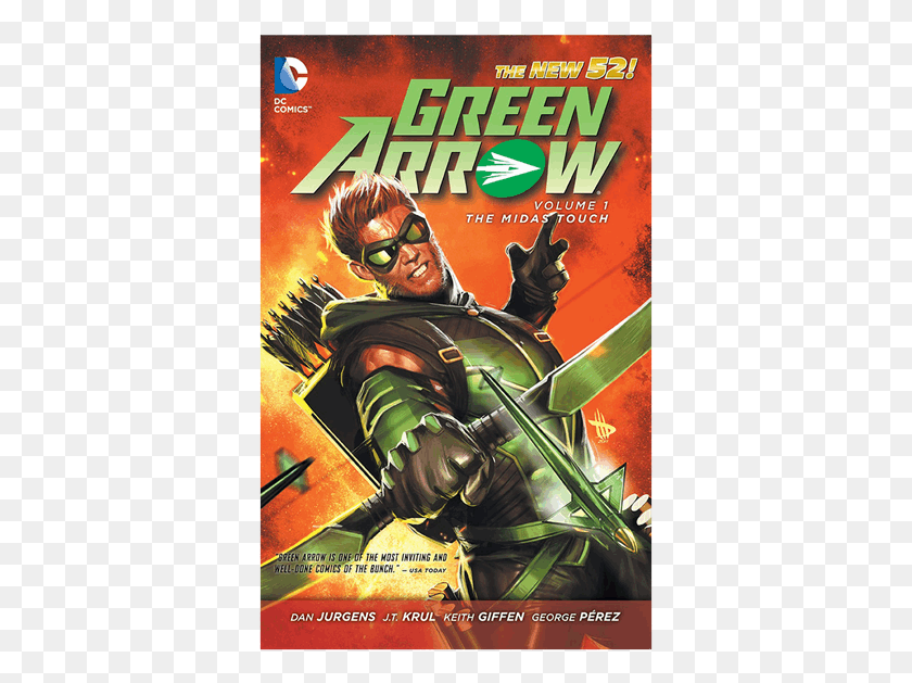 363x569 The Midas Touch Green Arrow Vol, Плакат, Реклама, Солнцезащитные Очки Hd Png Скачать