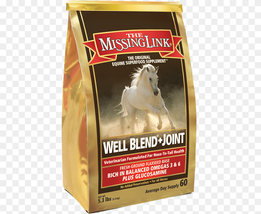 446x689 The Missing Link Well Blend Joint Horse Supplements Joint, Animal, Mammal Sticker PNG