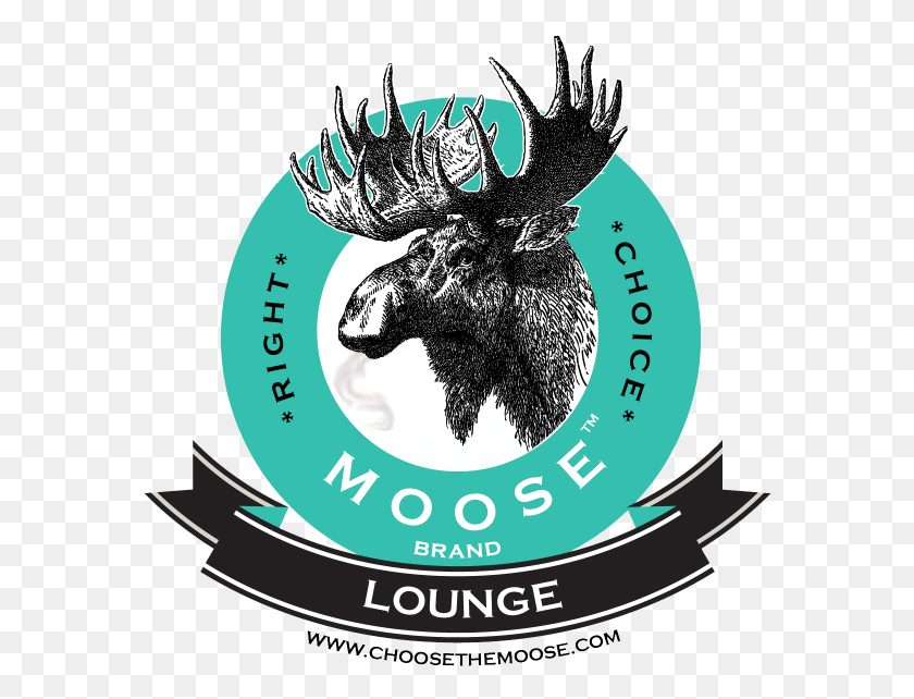 578x582 The Moose Lounge, Mammal, Animal, Poster HD PNG Download