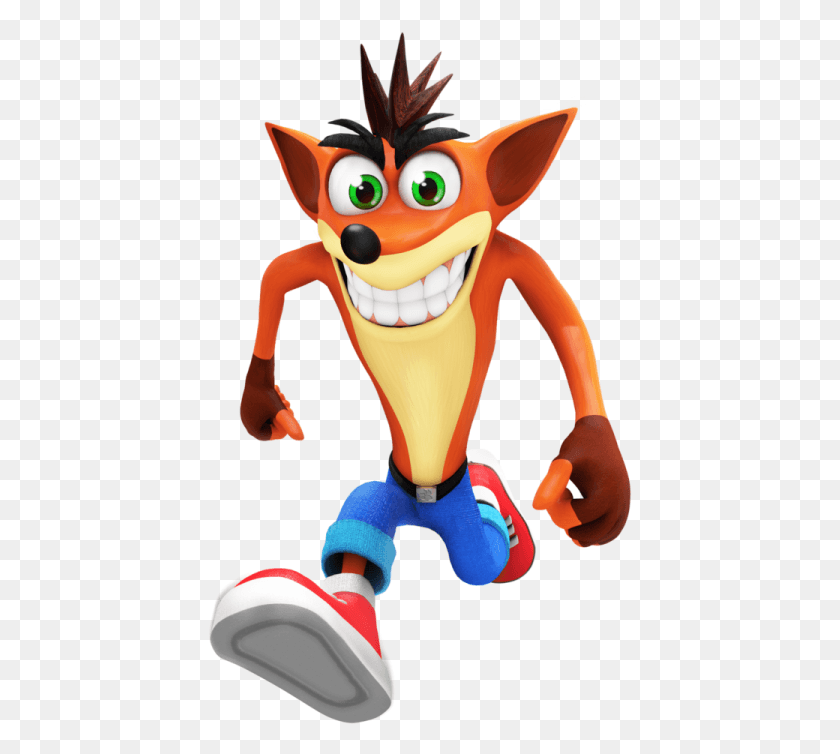 424x694 The Most Iconic Playstation Game Characters Crash Bandicoot Render, Toy, Super Mario, Mascot HD PNG Download