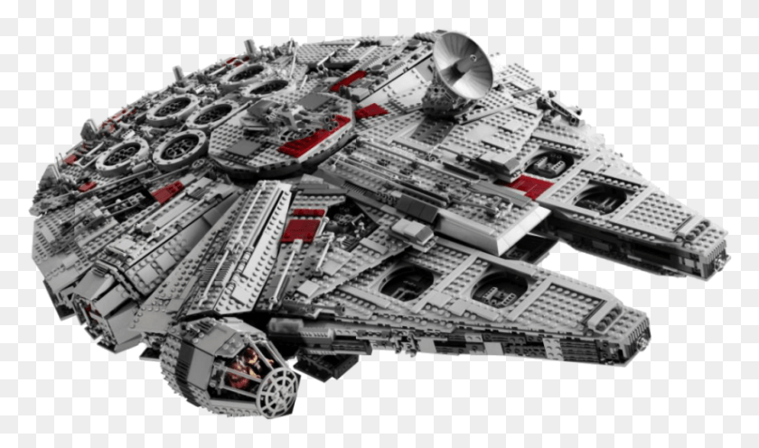 825x462 The Most Wanted From Lego Star Wars Lego Star Wars Millenium Falcon, Spaceship, Aircraft, Vehicle HD PNG Download