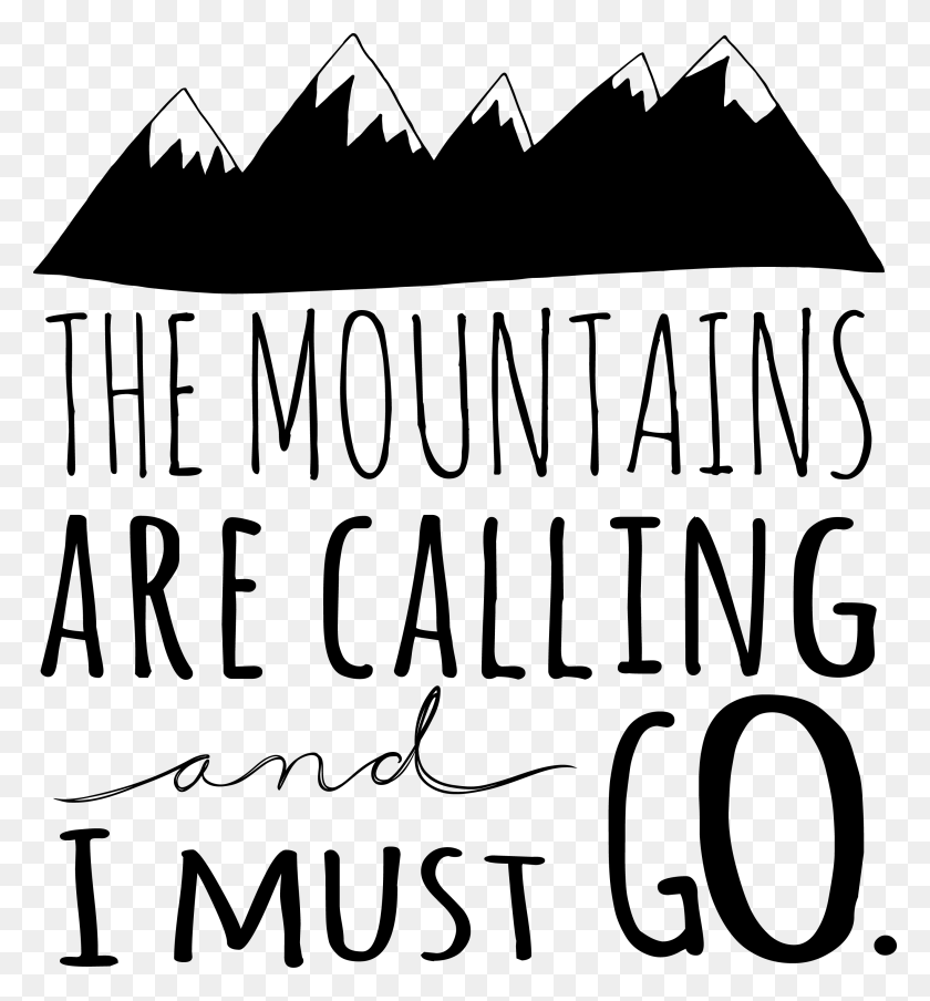 2819x3052 The Mountains Are Calling Mountains Are Calling Clip Art, Gray, World Of Warcraft HD PNG Download