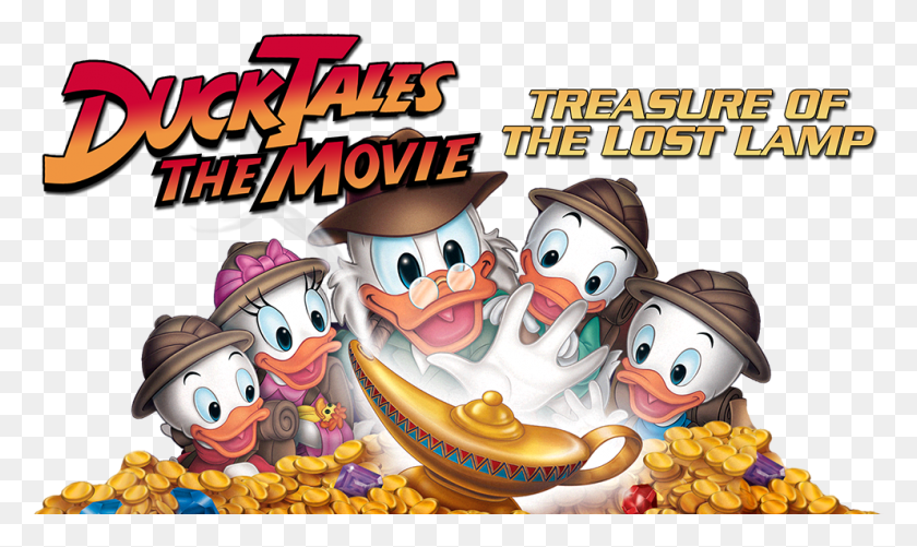 992x561 Descargar Png / La Película Ducktales La Película, Anuncio, Cartel, Etiqueta Hd Png