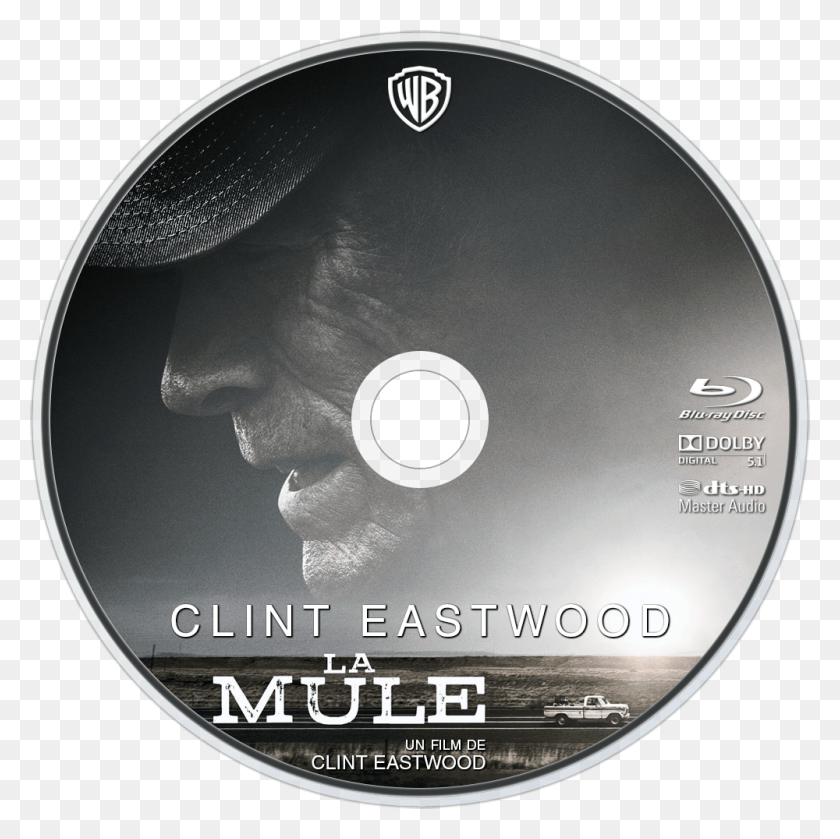 1000x1000 The Mule Bluray Disc Image Movie Poster The Mule, Disk, Dvd HD PNG Download