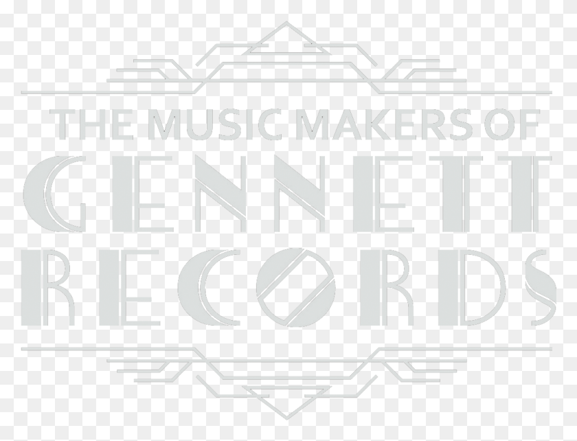 1051x785 The Music Makers Of Gennett Records Music Makers Of Gennett Records, Text, Label, Alphabet HD PNG Download
