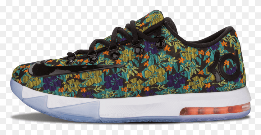 1580x760 The Nationality Nike Kd 6 Ext Qs Floral Nike Mens Kd 6 Ext, Clothing, Apparel, Shoe HD PNG Download