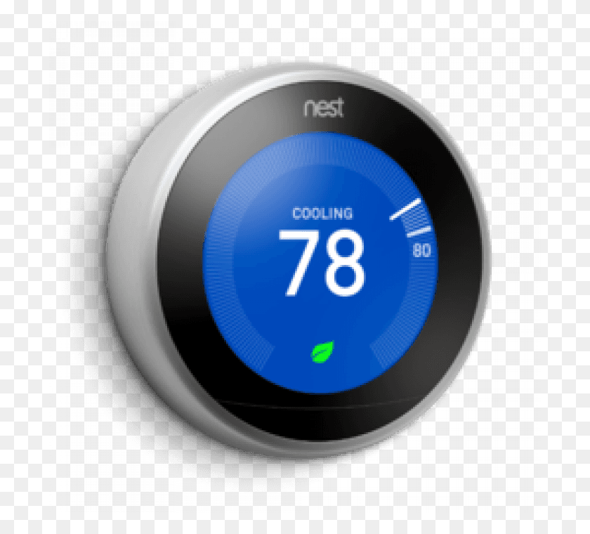700x700 The Nest Learning Thermostat Nest Thermostat, Tape, Gauge, Tachometer HD PNG Download