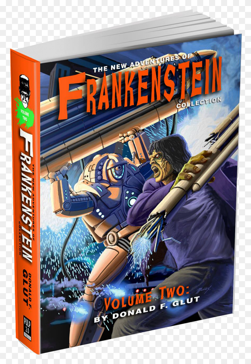 883x1310 The New Adventures Of Frankenstein Volume Two Pc Game, Person, Human, Comics HD PNG Download