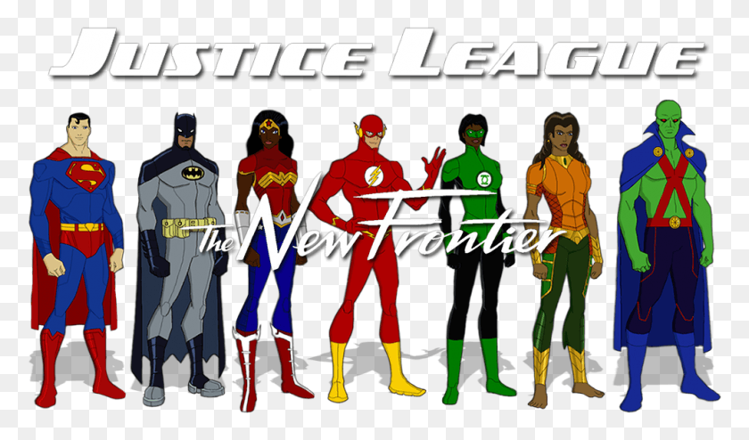 991x552 The New Frontier Image Justice League Action Characters, Person, Human, People HD PNG Download
