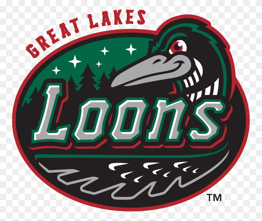 763x647 The New Logos Focus On Michigan In The Summertime Great Lakes Loons Logo, Text, Poster, Advertisement HD PNG Download