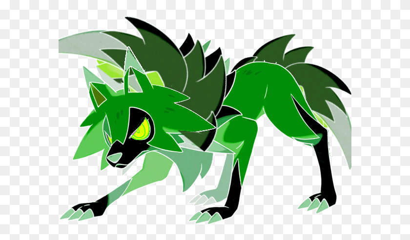 601x432 The New Lycanroc Half Past 9 Pm Est On A Saturday Form Illustration, Plant, Leaf, Green HD PNG Download