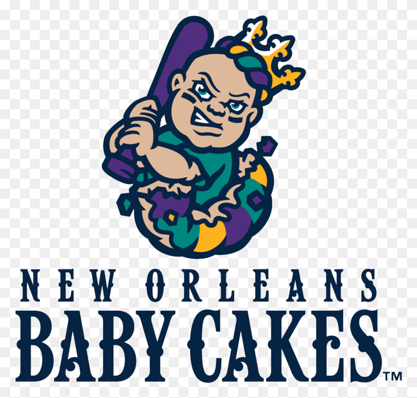 1036x986 Descargar Png / The New Orleans Baby Cakes Es Un Club De Béisbol, Etiqueta, Texto, Al Aire Libre Hd Png