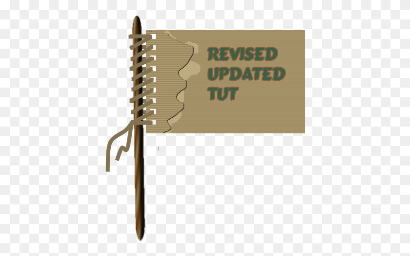 410x466 The New Version Very Easy Revisedupdatedtut Rifle, Text, Diary HD PNG Download