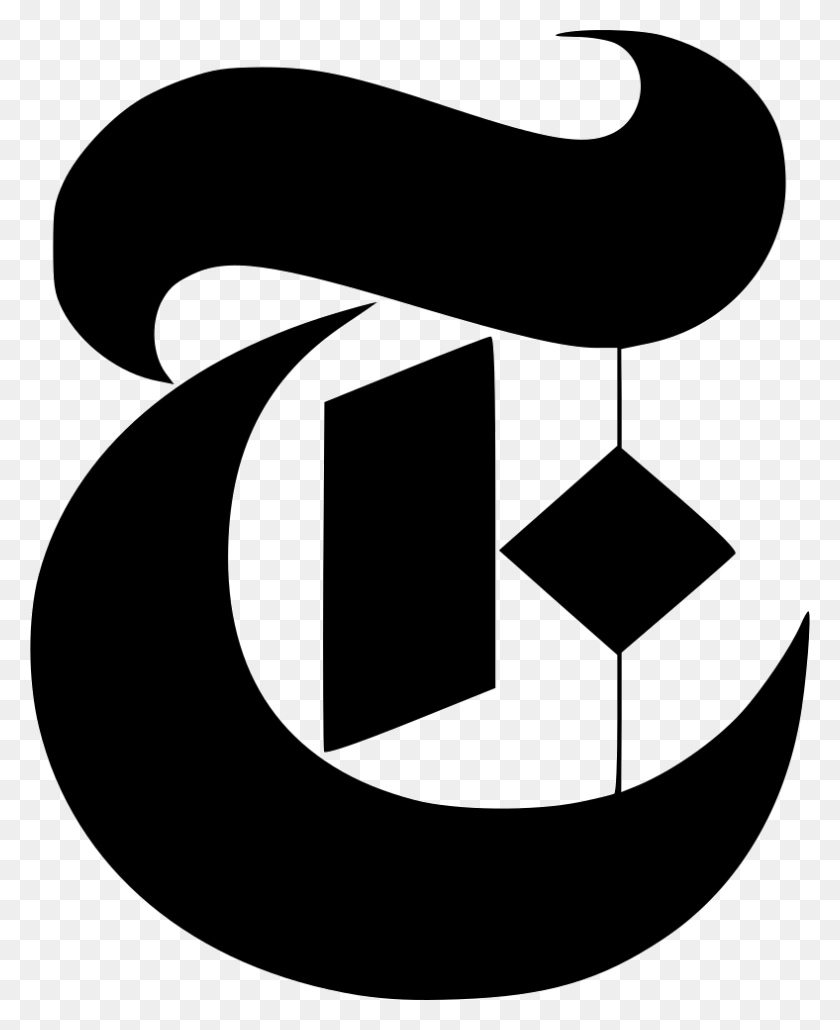 788x980 The New York Times Alt Svg Icon Free Nicky Barnes New York Times Magazine, Symbol, Stencil, Text HD PNG Download