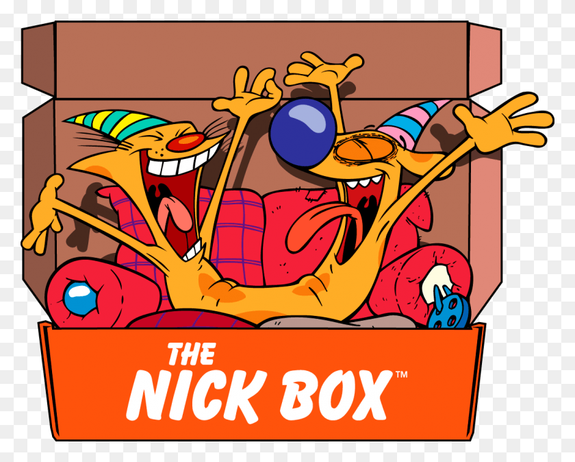 1119x882 The Nick Box Cartoon, Graphics, Advertisement HD PNG Download