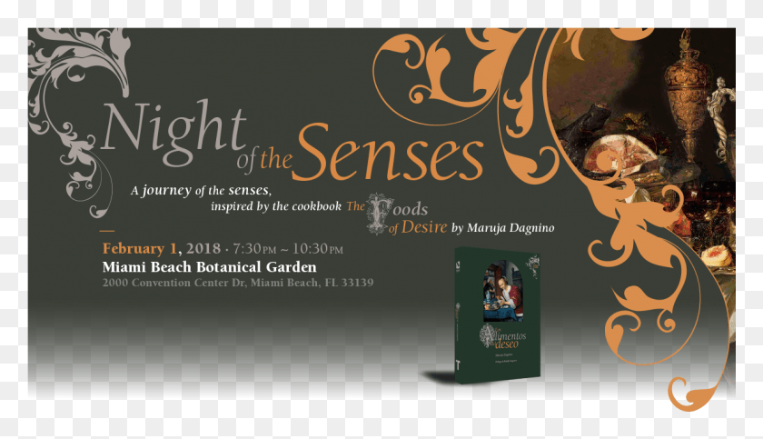 1181x641 The Night Of The Senses February 1 Abraham Van Beyeren, Poster, Advertisement, Flyer HD PNG Download