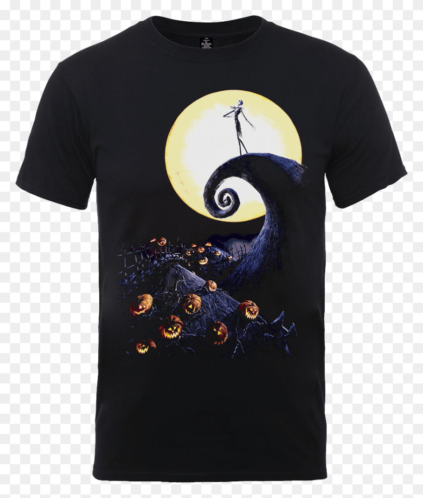 841x1000 The Nightmare Before Christmas Jack Skellington Pumpkin Nightmare Before Christmas, Clothing, Apparel, T-shirt HD PNG Download