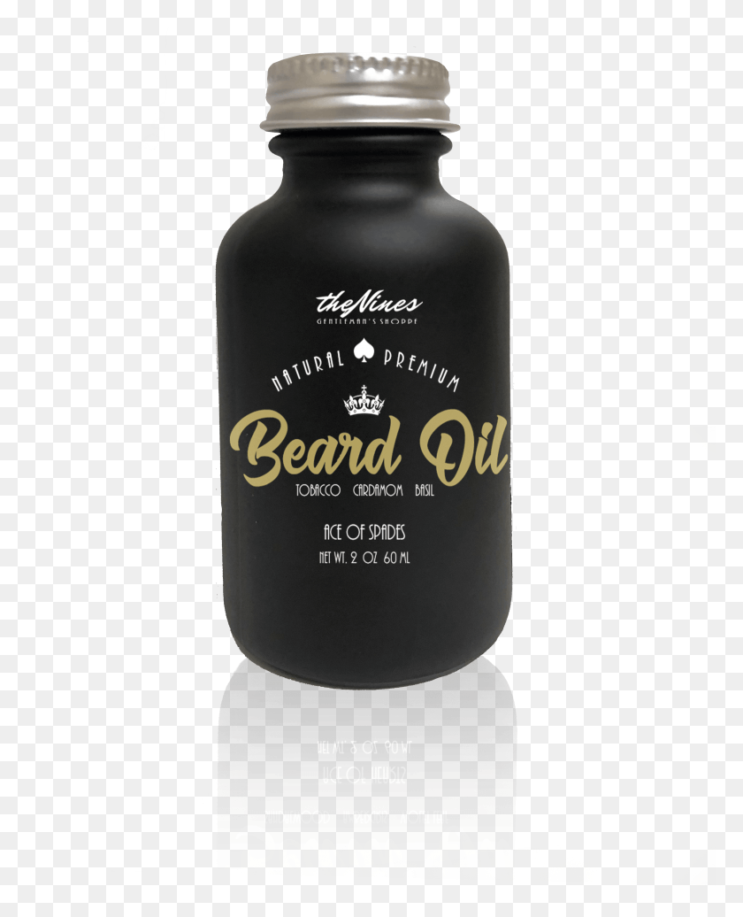 3025x3788 The Nines Beard Oil The Best Beard Oil Glass Bottle, Text, Shaker, Jar HD PNG Download