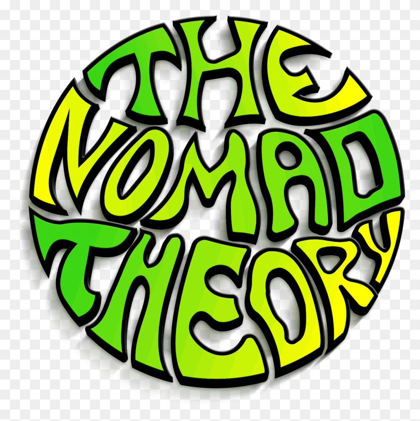 1398x1405 The Nomad Theory Nomad 20theory 20looogo Circle, Text, Dynamite, Bomb HD PNG Download
