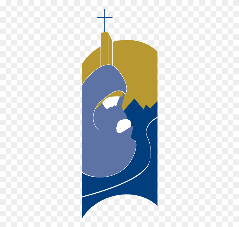 268x737 Descargar Png El Logotipo De La Escuela Secundaria De Notre Dame Se Encargó Oficialmente Ilustración, Mano, Al Aire Libre, Naturaleza Hd Png