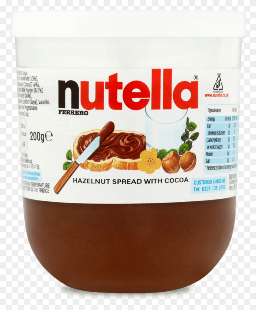 795x975 The Now Iconic Nutella Glass Is One Of Those Rare Moments Nutella Hazelnut Chocolate Spread, Food, Dessert, Honey HD PNG Download