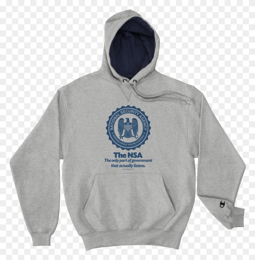915x935 The Nsa Champion Heavy Pullover Hoodie, Clothing, Apparel, Sweatshirt HD PNG Download
