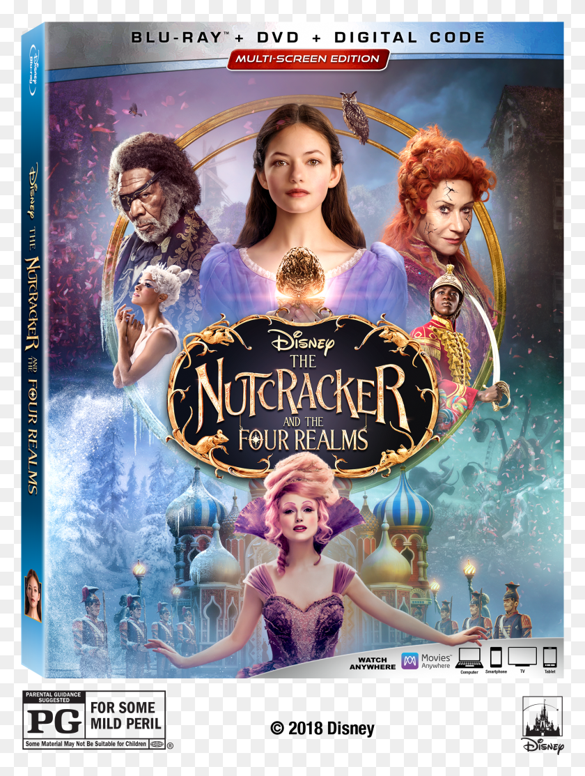 1700x2297 The Nutcracker And The Four Realms Dvd Is Nutcracker And The Four Realms Blu Ray HD PNG Download