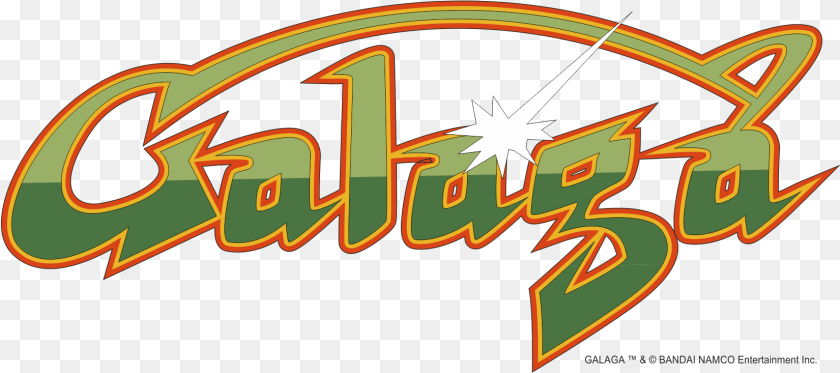 The Nuttery To Develop Iconic Game Galaga Into Animated Galaga Logo, Dynamite, Weapon, Text PNG