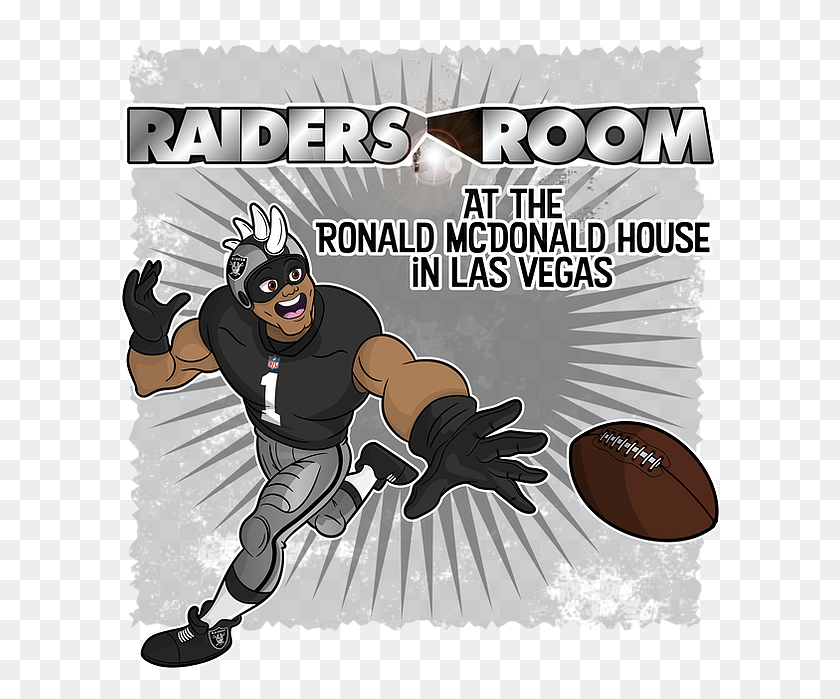 600x639 The Oakland Raiders Are Moving To Las Vegas And They Cartoon, Comics, Book, Poster HD PNG Download