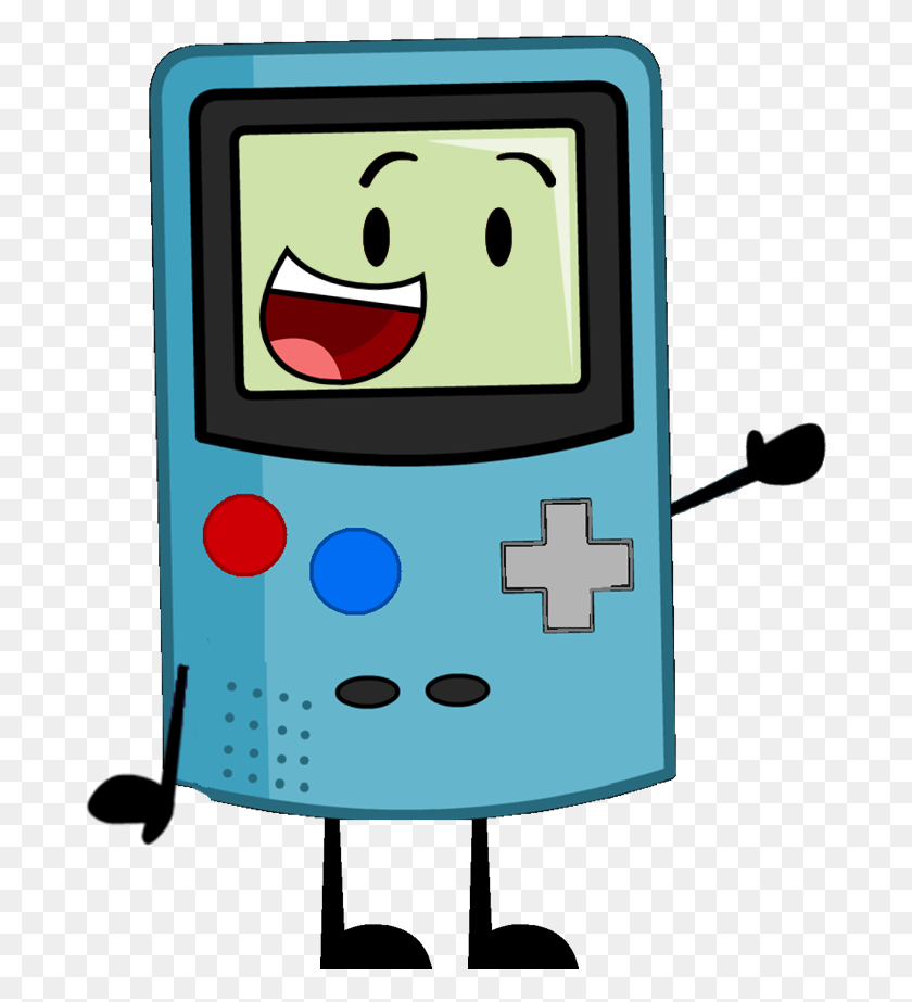 685x863 The Object Shows Community Wiki Game Boy Bfdi, Phone, Electronics, Mobile Phone HD PNG Download