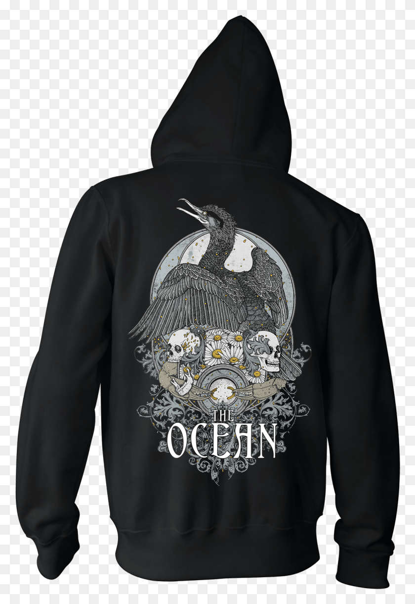 1172x1743 The Ocean Cormorant Zipper Ellie Goulding Hoodie, Clothing, Apparel, Sweatshirt HD PNG Download