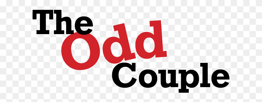 633x269 The Odd Couple North Texas Performing Arts Plano Graphic Design, Text, Word, Alphabet HD PNG Download
