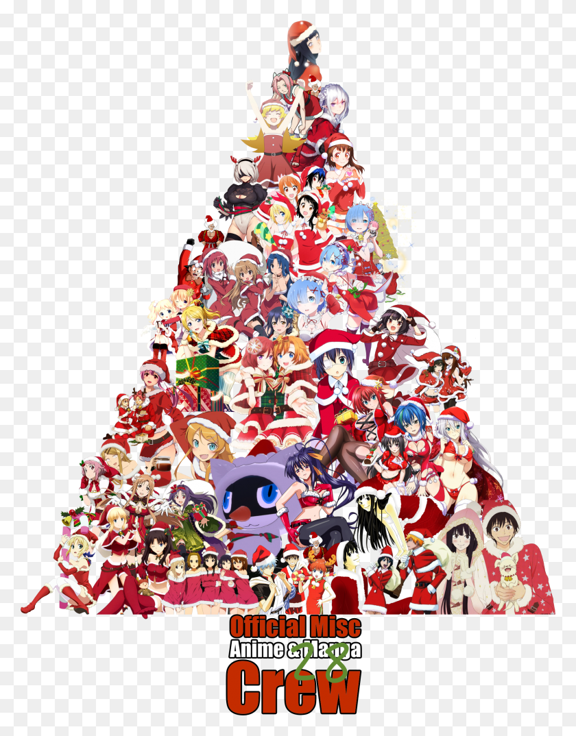 1867x2429 The Official Animemanga Discussion Thread Part Christmas Tree, Tree, Plant, Ornament HD PNG Download