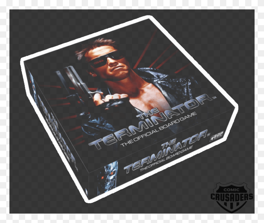 800x667 The Official Board Game Now Available For Pre Order Arnold Schwarzenegger Terminator, Sunglasses, Accessories, Accessory HD PNG Download