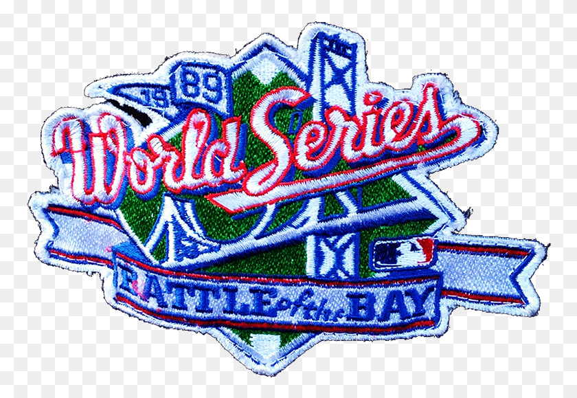 764x519 The Official Logo For The 1989 World Series Between, Graffiti, Symbol, Wall HD PNG Download
