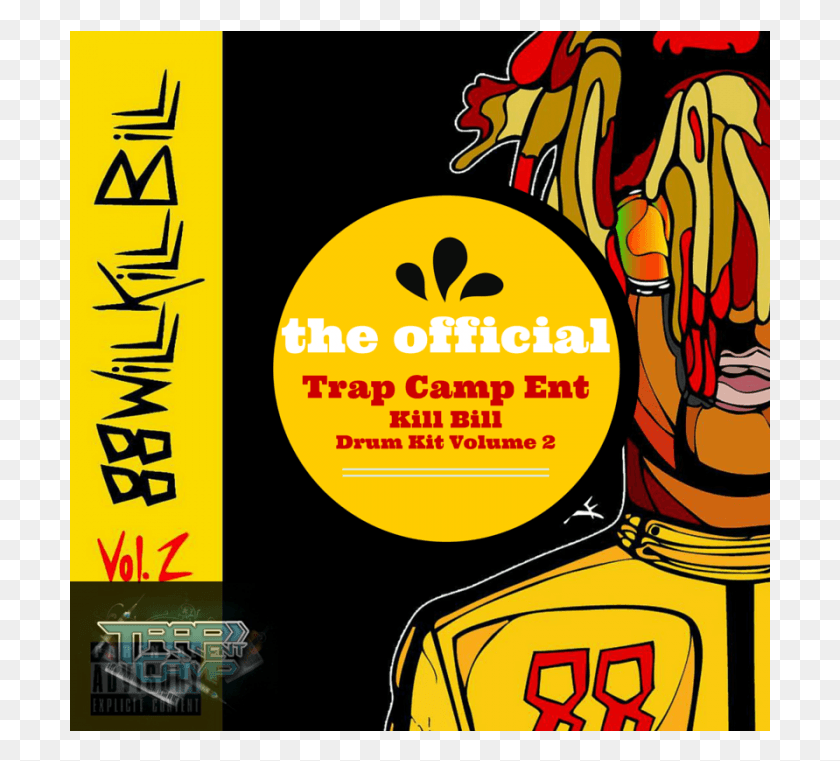 701x701 The Official Trap Camp Kill Bill Vol 2 Drumkit Poster, Advertisement, Flyer, Paper HD PNG Download