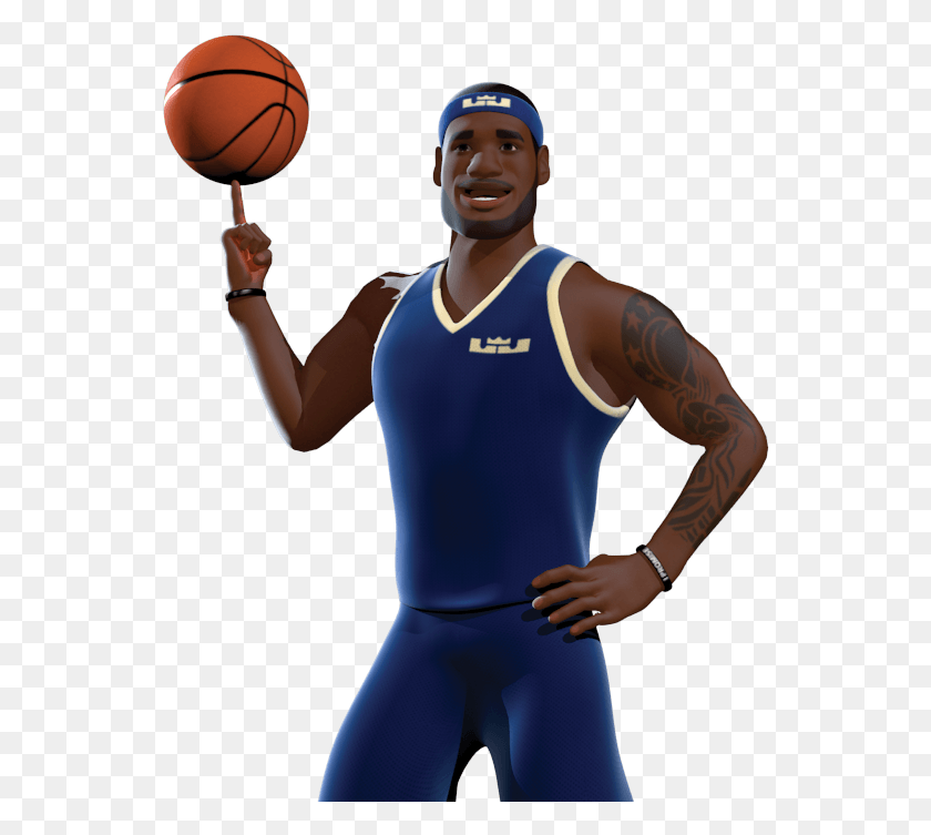 548x693 The Official Website Of Lebron James Streetball, Person, Human, People HD PNG Download