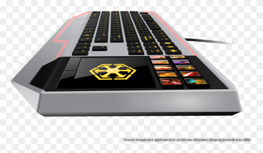 776x429 The Old Republic Gaming Keyboard By Razer Razer Star Wars The Old Republic Gaming Keyboard, Computer Keyboard, Computer Hardware, Hardware HD PNG Download