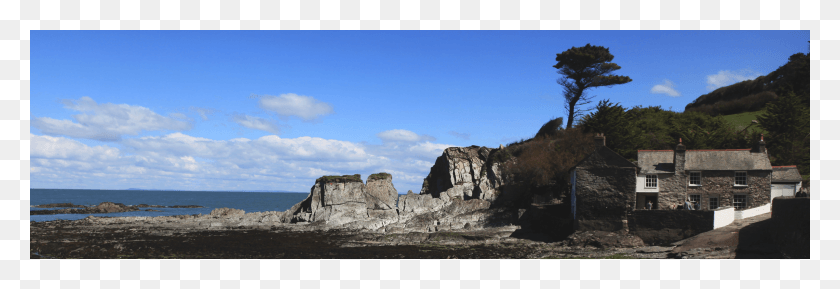 2398x706 The Old Vicarage Lee Cliff, Outdoors, Nature, Promontory HD PNG Download