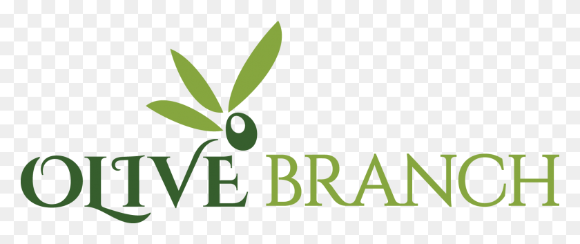 1758x661 The Olive Branch, Green, Logo, Symbol HD PNG Download
