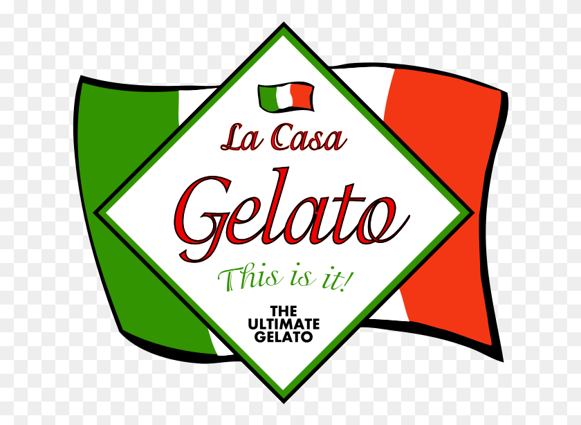 632x554 The Only Place In The World With 238 Flavours La Casa Gelato, Label, Text, Symbol HD PNG Download