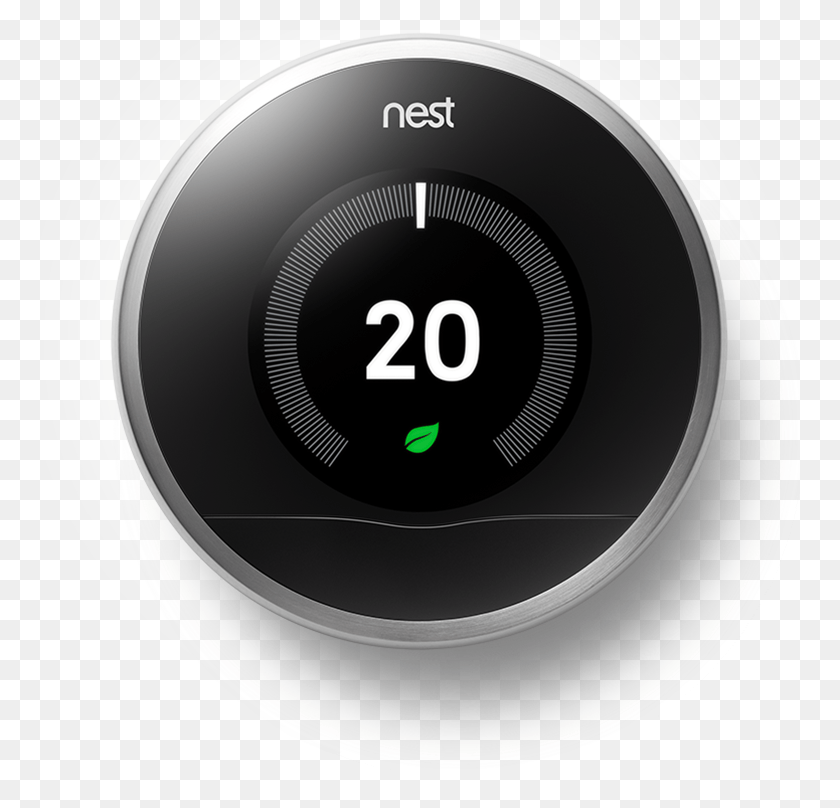 760x748 The Only Thermostat That Learns From You Nest 2nd Generation, Machine, Wristwatch HD PNG Download