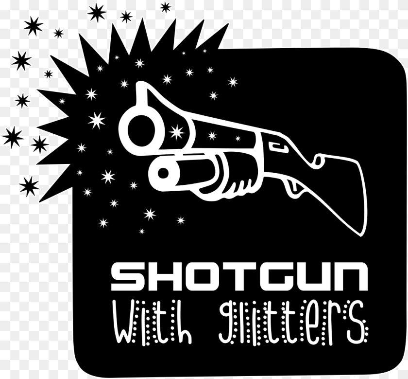 1112x1031 The Padre 2017 Shotgun With Glitters Scalable Vector Graphics, Firearm, Weapon, Advertisement, Poster PNG