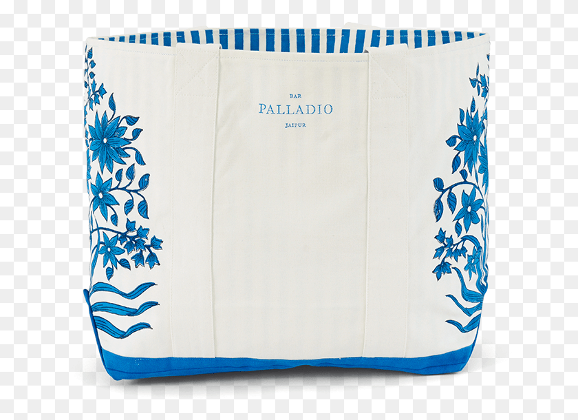 658x550 The Palladio Tote Entirely Hand Block Printed In The Paper, Bag, Rug, Text HD PNG Download