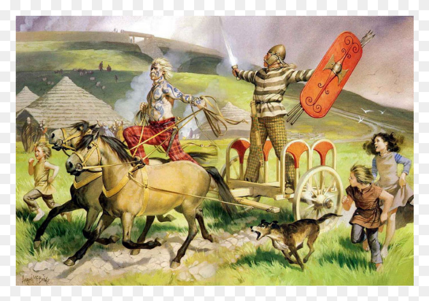 886x601 Люди Эпохи Артура Эпизод I Кельтские Воины, Человек, Лошадь, Млекопитающее Hd Png Скачать
