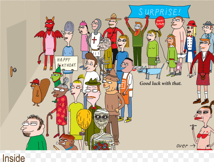 The Perfect Birthday Cartoon, Book, Publication, Comics, Adult Transparent PNG