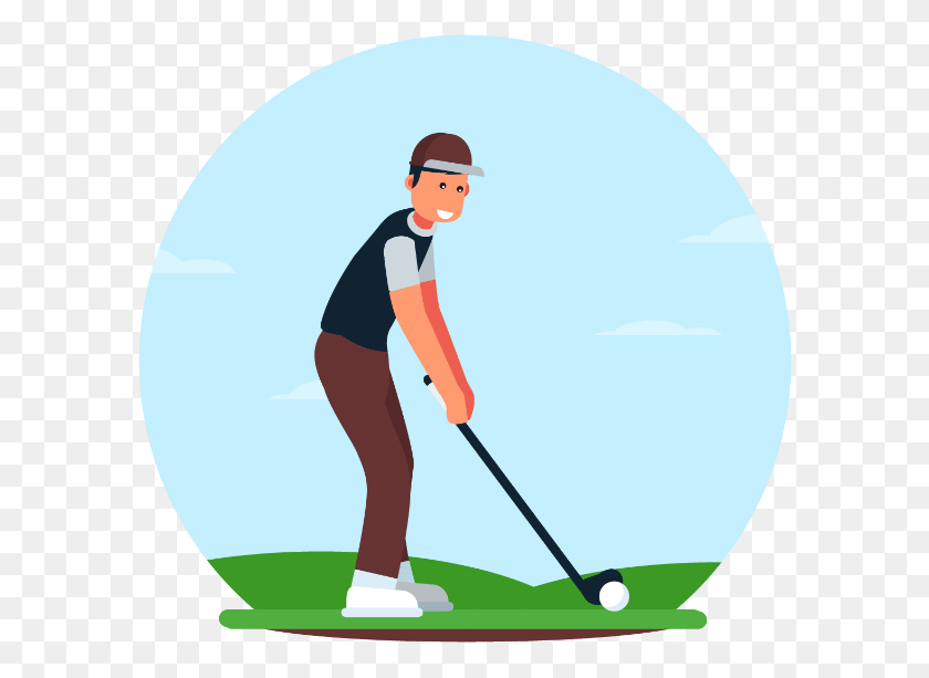 594x553 The Perfect Golf Swing Plane Speed Golf, Person, Human, Sport HD PNG Download