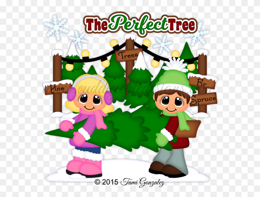 578x577 The Perfect Tree600 Мультфильм, Эльф, Дерево, Растение Hd Png Скачать